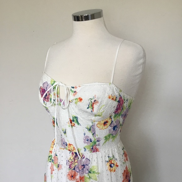 WAYF Timber Tiered Buster Midi Floral Dress - Size Small - Picture 6 of 12